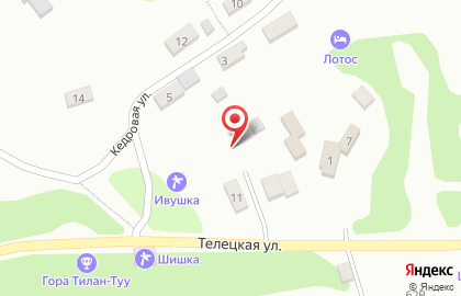 Усадьба Ивушка на карте