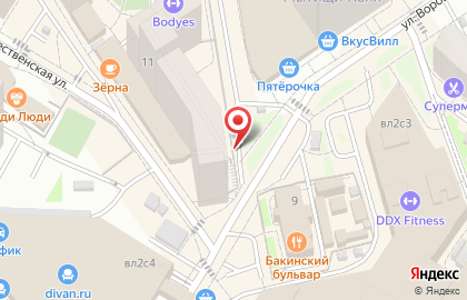 Эколавка Авокадо на карте