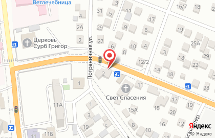 Магазин фастфудной продукции Вкусно здесь в Новороссийске на карте