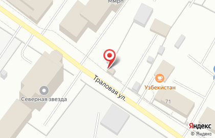 Магазин горячей выпечки Ням Ням в Мурманске на карте