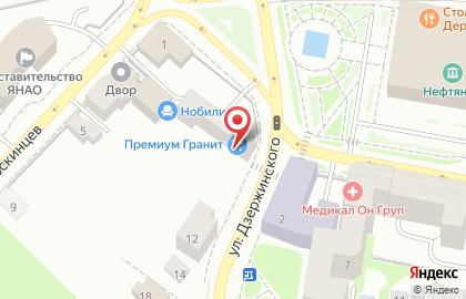Салон-магазин Villa Classica на улице Дзержинского на карте