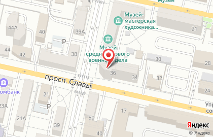 Магазин продуктов в Белгороде на карте