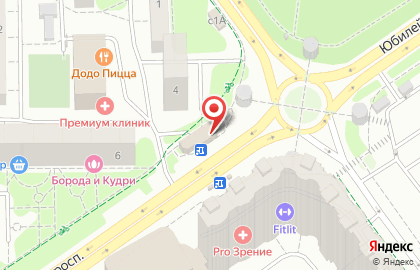 Магазин японской кухни Sushi Love на Юбилейном проспекте в Химках на карте