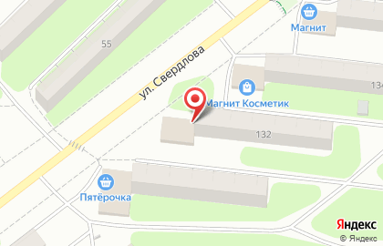 Салон-магазин КанцПарад на улице Свердлова на карте