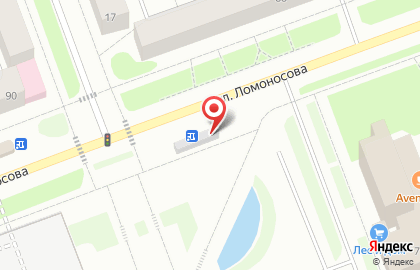 Киоск шаурмы на улице Ломоносова на карте