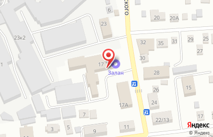 Торговая компания Залан на улице Воровского на карте