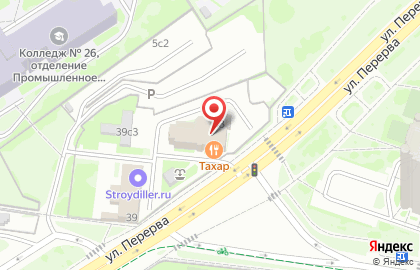 Проезд в Москву на карте