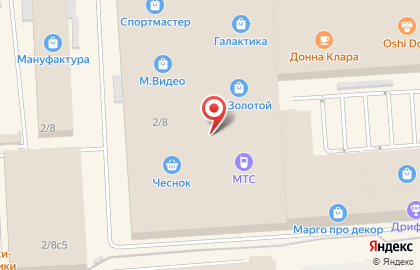Ростелеком для дома на Ново-Московской улице на карте
