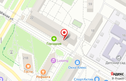 Милана в Жуковском на карте