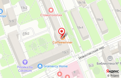 Мастерская key Works на Краснохолмской набережной на карте