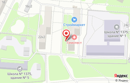 Детский шахматный клуб Шахматное королевство в Нагатино-Садовниках на карте