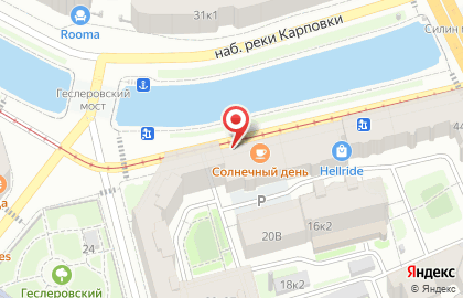 Ресторан самообслуживания Солнечный День на карте