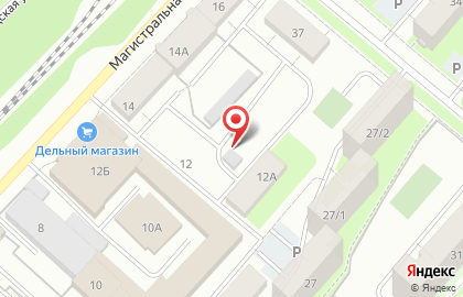 Автостоянка в Перми на карте