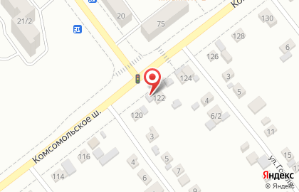 Центр в Комсомольске-на-Амуре на карте