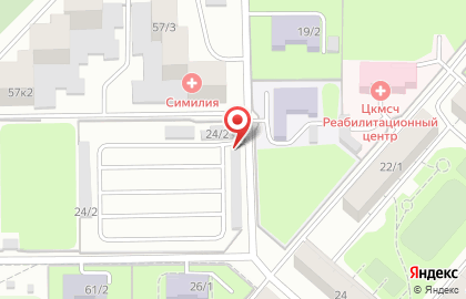 Сеть автостоянок на проспекте Ленина на карте