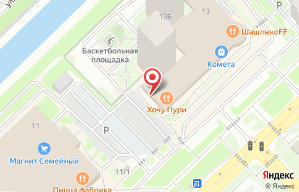 Автомойка В Комете на карте