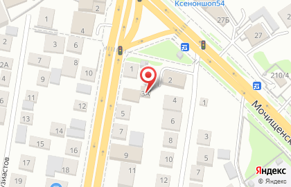 Детейлинг-студия Status Detailing в Заельцовском районе на карте