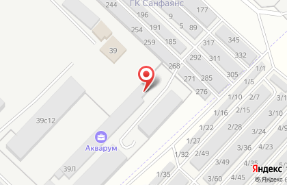 Мебельная фабрика Акварум на карте