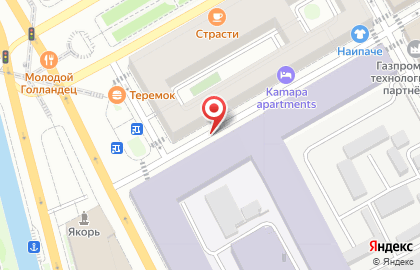 Санкт-Петербургский государственный университет аэрокосмического приборостроения в Санкт-Петербурге на карте