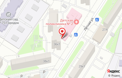Бухгалтерская компания на Лётной улице на карте