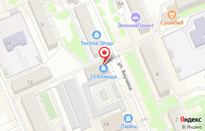 ДВОРЕЦ МЕБЕЛИ АСМ на карте