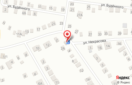 Продуктовый магазин на Московской улице на карте