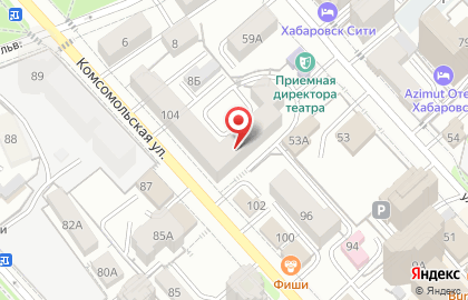 Безопасный Дом в Центральном районе на карте