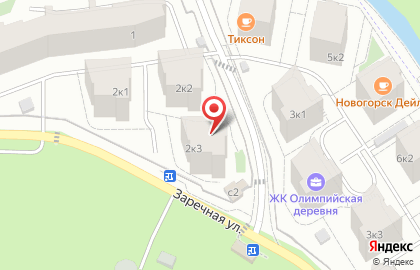 Олимпийская деревня, ООО Северная страна на карте