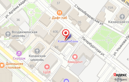 Студия Депилюкс на Петербургской улице на карте