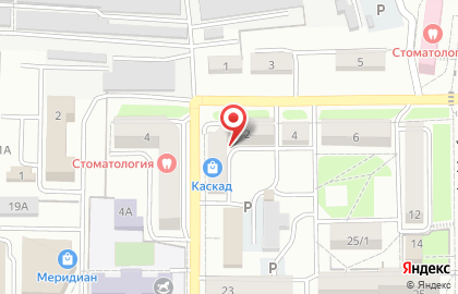 Форус на улице Лазо на карте
