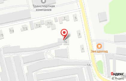 Шиномонтажная мастерская в Барнауле на карте