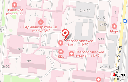 Нижне-Волжский лабораторный центр КДЛ на улице Татищева на карте