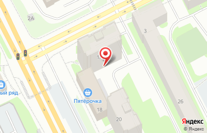 Парикмахерская Амина в Мурманске на карте