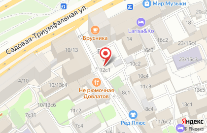 Центр лечения межпозвонковых грыж Аксиома на метро Маяковская на карте