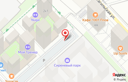 Красивое авто на карте