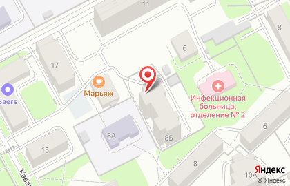 Детский сад Мишутка в Индустриальном районе на карте