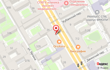 Столовая Долма в Василеостровском районе на карте