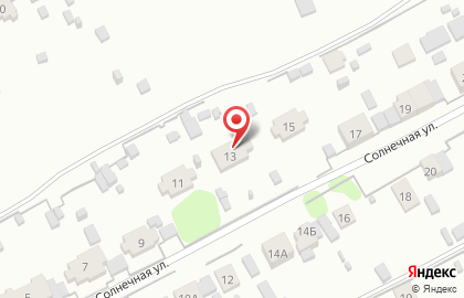 Ладо на Солнечной улице на карте