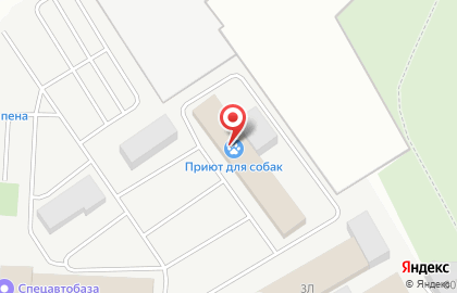Приют для животных Спецавтобаза на карте