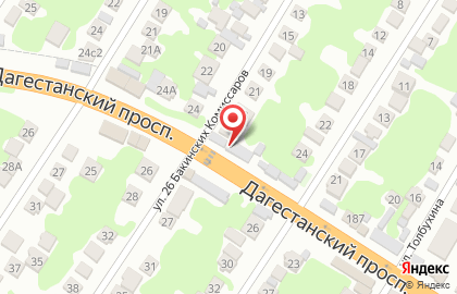 Магазин разливного пива в Дагестанских Огнях на карте
