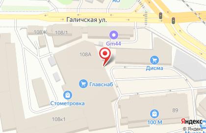 Торговый центр 100Стройматериалы на карте