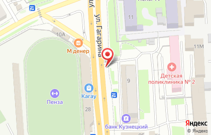 Легкие Бабки, ООО Лайф на улице Гагарина на карте