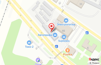 Город Окон в Пушкино на карте