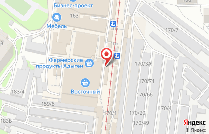 Магазин Всё для рыбалки в Краснодаре на карте
