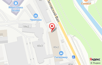 Автосервис Мустанг в Ленинградском районе на карте