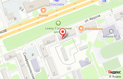 Салон штор во Владивостоке на карте