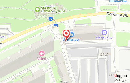 Магазин Белорусская ярмарка в Коминтерновском районе на карте
