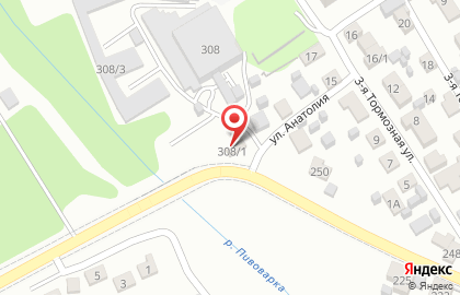 Автомагазин Автолюбитель в Центральном районе на карте
