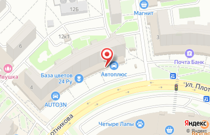 Магазин Дубки в Автозаводском районе на карте