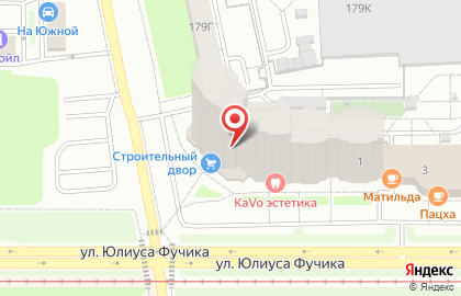 Автомат по продаже питьевой воды Живая вода на улице Юлиуса Фучика на карте